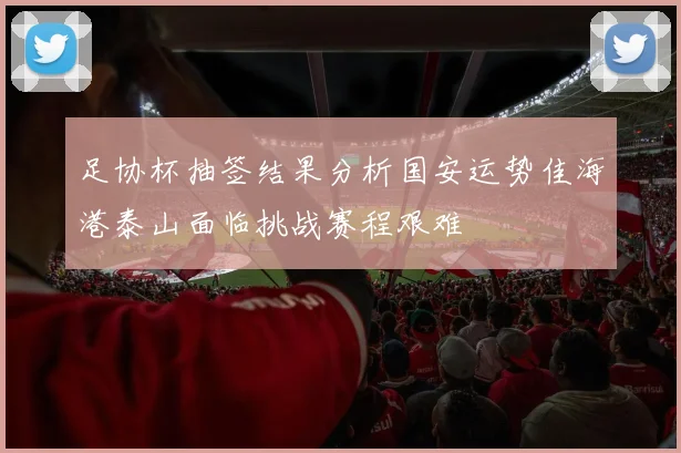 足协杯抽签结果分析国安运势佳海港泰山面临挑战赛程艰难